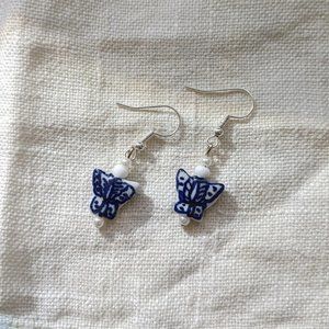 Women's Blue and White Jewellery